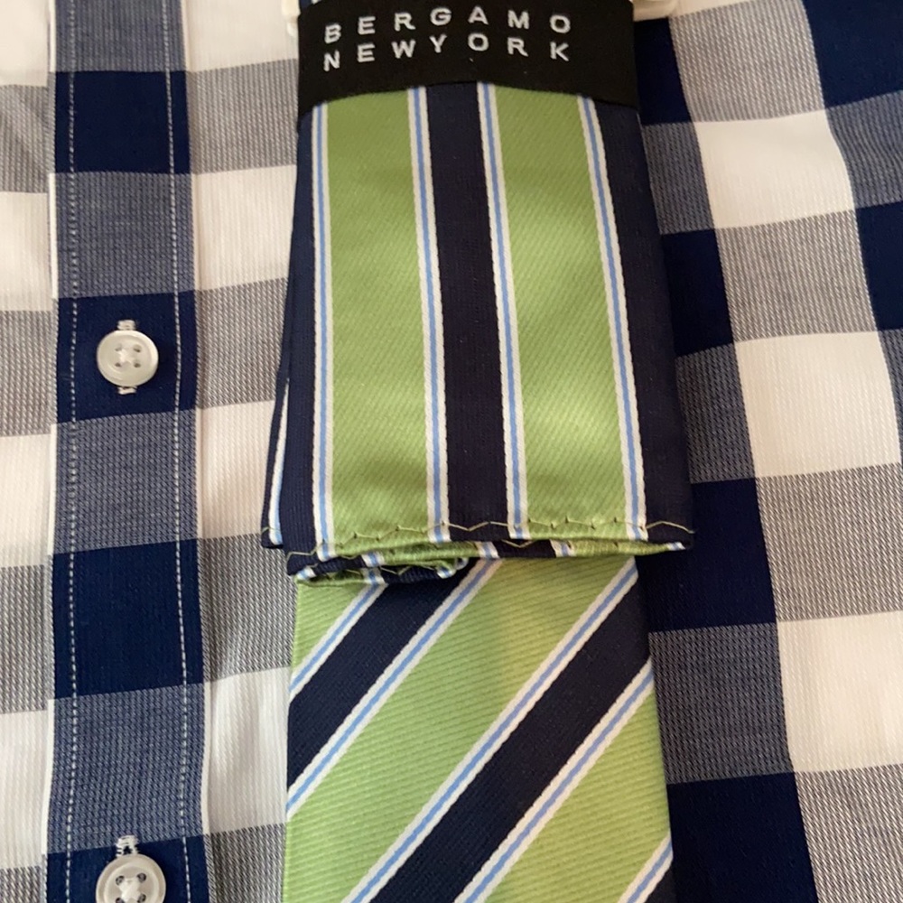 Tommy Hilfiger Shirt & Perry Ellis & Bergamo Ties - Picture 4 of 13